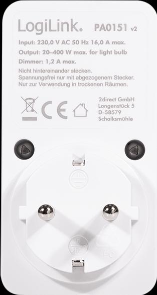 Produktbild LogiLink Steckdosenadapter