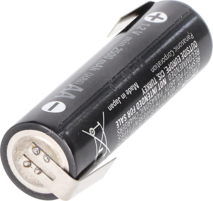 Produktbild AccuCell Akku Ready2use Mignon AA mit Lötfahne Z-Form (1 Stk., AA, 2500 mAh, Akku)