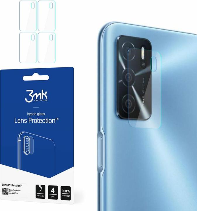 Actual product image 3MK Lens Protect Oppo A54s Ochrona na obiektyw aparatu 4szt (1 Piece, Oppo A54s)