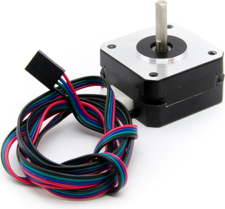 Actual product image Purecrea 42x42x23mm Stepper Motor Nema 17 Pancake 17HS4023 0.7A 0.15Nm
