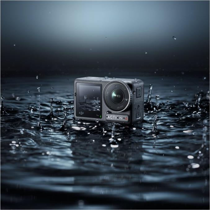 Produktbild DJI Osmo Action 4 Adventure Combo (120p, Bluetooth, WLAN)