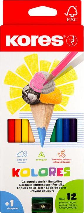 Immagine prodotto Kores Kolores (Multicolore, 12 x)