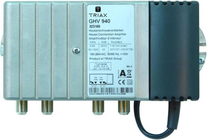 Image du produit Triax Amplificateur de télévision par câble (Amplificateur)