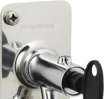 Actual product image FM Mattsson Post valve FMM key 400mm - with key wall thickness 400mm self draining