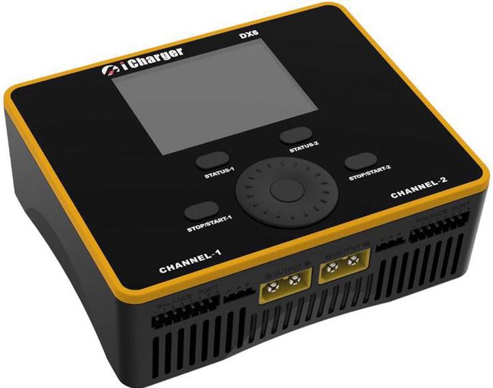Actual product image Junsi JUN-SI iCharger DX6 Duo Charger 2x900W-1500W