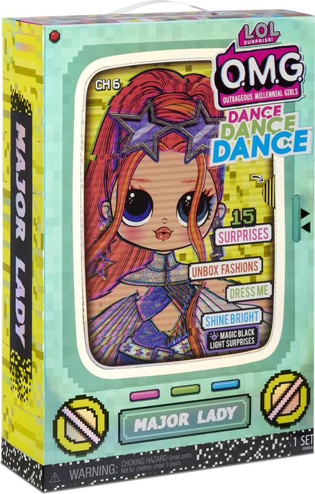 Actual product image MGA L.O.L. Surpise OMG Dance Doll-Major Lady