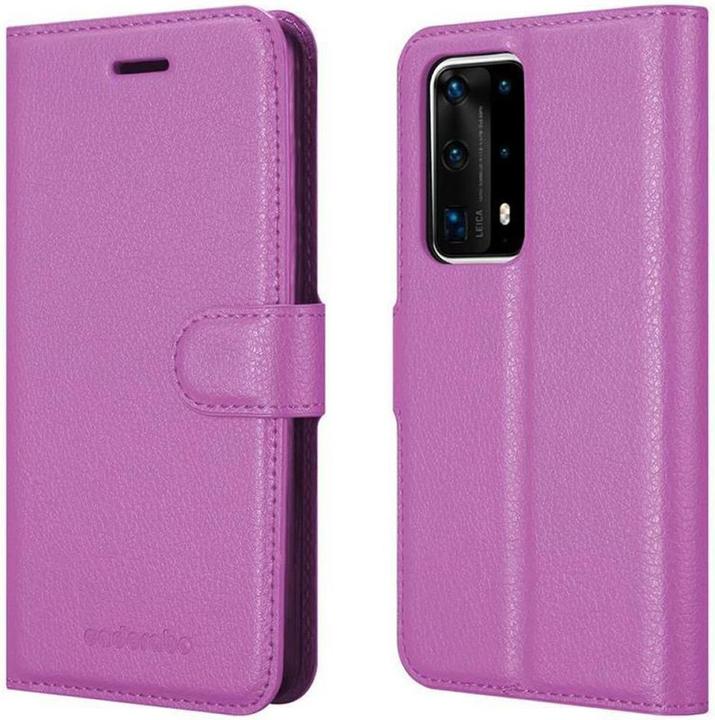 Actual product image Cadorabo Book with stand function cover (Huawei P40 Pro+)