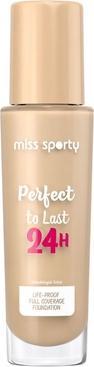 Produktbild Miss Sporty MISS SPORTY Perfect To Last 24h podkład do twarzy 100 Ivory 30ml (100 Ivory)