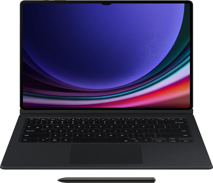 Actual product image Samsung Book Cover Keyboard for Galaxy Tab S9+ Ultra, Black (DE, Galaxy Tab S10 Ultra, Galaxy Tab S9 Ultra)