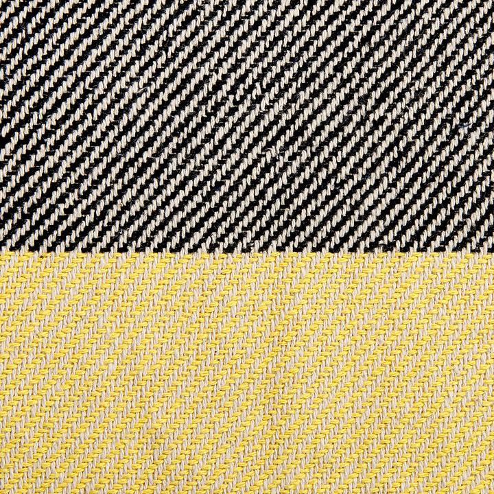 Produktbild Beliani Lumarko Baumwolldecke 125 x 150 cm grau-gelb LAPU. (125 x 150 cm)