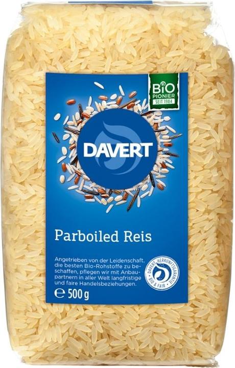Image du produit Davert Riz parboiled bio (500 g)