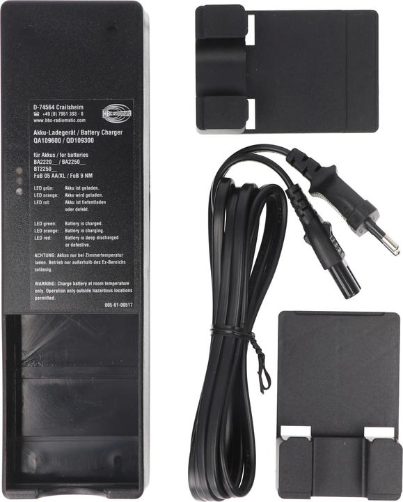 Image du produit HBC Radiomatic Original-Ladegerät HBC QA109600 für HBC FUB03, FUB05, FUB9NM
