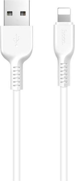 Immagine prodotto Partner Telecom Cable Hoco HOCO cable USB A to Lightning X13 1 m white (1 m, USB 3.2 Gen 1)