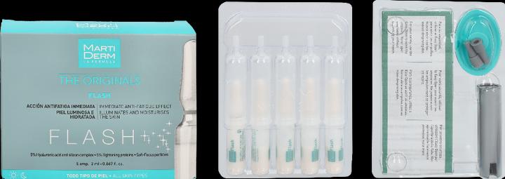 Produktbild Martiderm The Originals Flash Ampoules (5 x 2 ml) (10 ml)