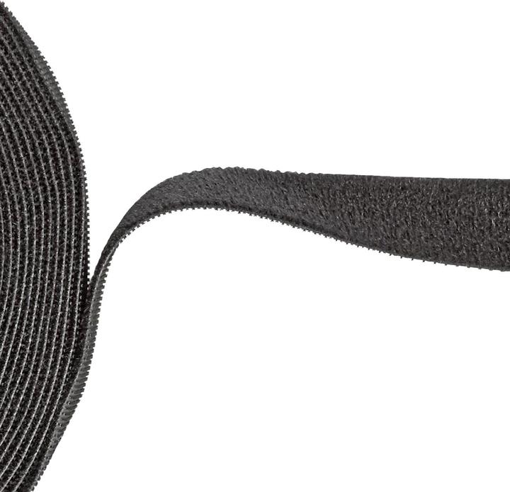 Actual product image Nedis Velcro Roll for Cable 910 x 1.6 cm Black Unisex (9100 mm)