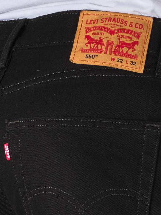 Produktbild Levis 550 Jeans Relaxed Fit black (W36/L32)