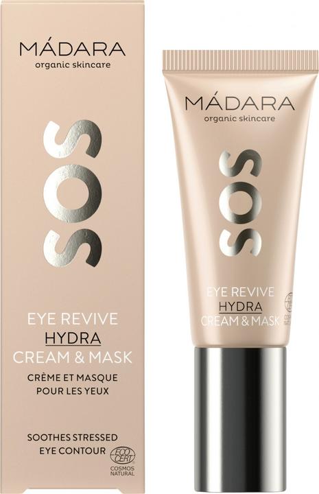 Madara SOS Eye Revive Hydra Cream & Mask - Augencreme und Maske (Crème, 20 ml)
