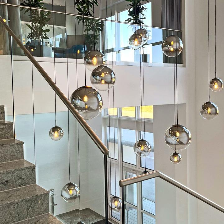 Image du produit s.luce Orb Boule de verre Lampe à suspendre (E27)