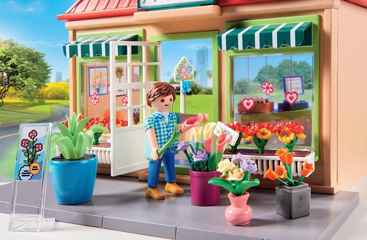 Image du produit Playmobil Mon magasin de fleurs (70016, Playmobil City Life)