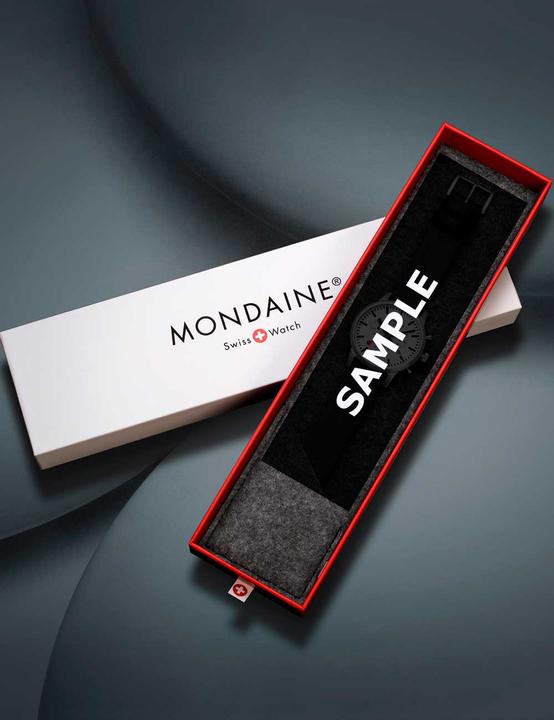 Produktbild Mondaine Classic - Vegan gebürstet (Analoguhr, Swiss Made, 40 mm)