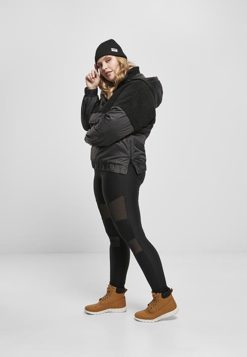 Immagine prodotto Urban Classics Giacca Sherpa Mix Pull Over da donna (XL)