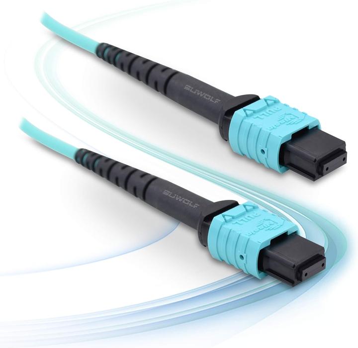 Produktbild Suwolf MPO zu MPO LWL Patchkabel (12 Fasern, Typ-B) (1 m)