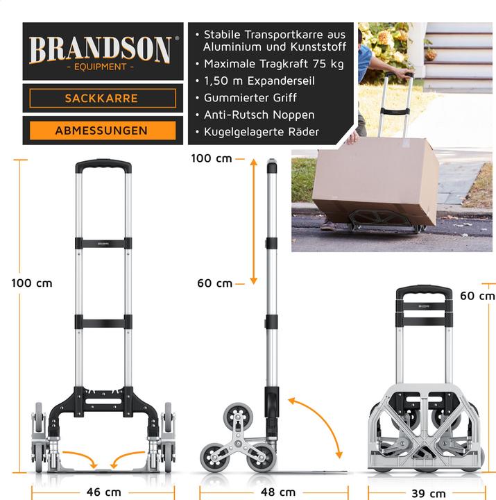 Image du produit Brandson Diable (75 kg)