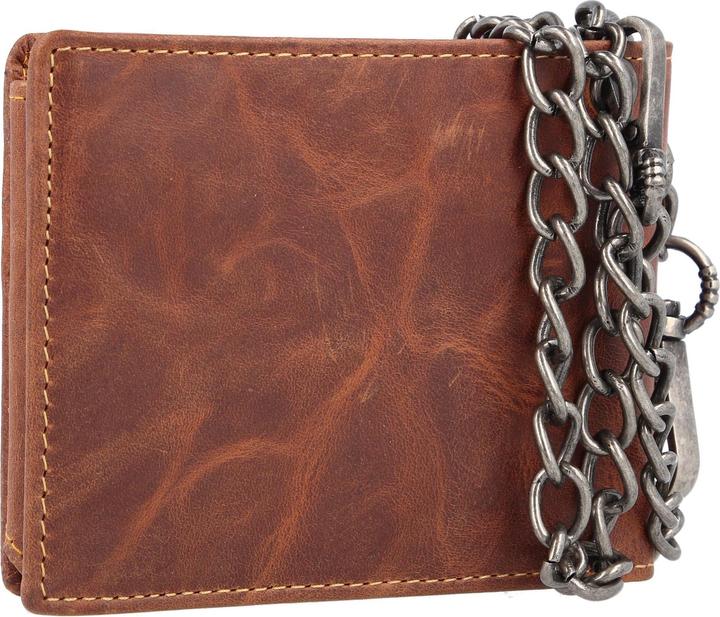 Produktbild Greenburry Vintage Cafe-Racer Geldbörse RFID Leder 12 cm
