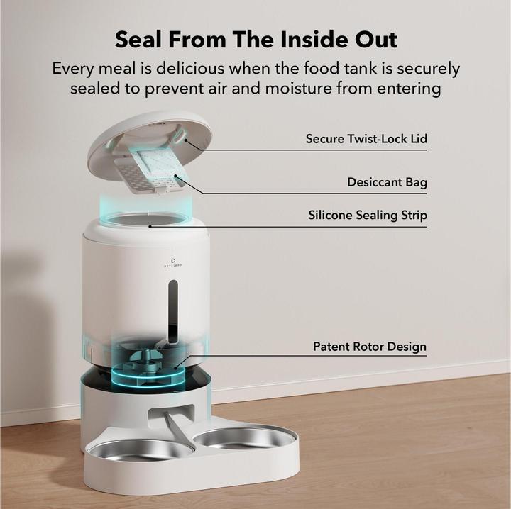 Actual product image Petlibro Granary Smart Feeder Dual Bowl (5 l)