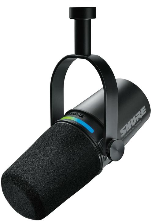 Shure MV7i Mikrofon mit integriertem Interface