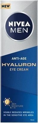 NIVEA MEN Men Anti-Age Hyaluron Anti-Wrinkle Eye Cream 15Ml (15 ml)