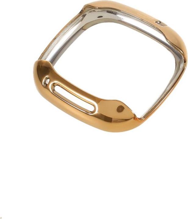 Actual product image Cover-Discount Fitbit Versa 3 / Sense - Rubber Protection Case gold