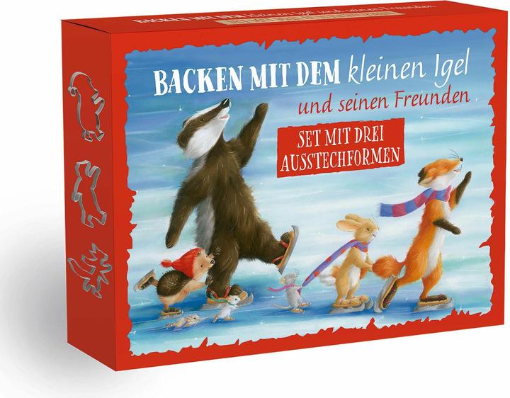 Backen mit dem kleinen Igel - Plätzchenausstecherset