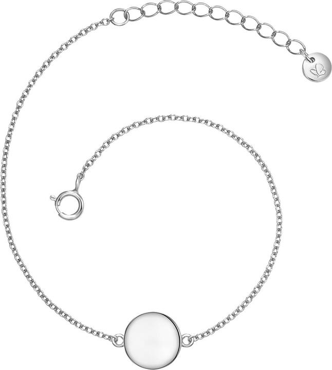 Glanzstücke München Damen Kreis Sterling Silber silber - 31442 (17 cm, Sterling Silber)