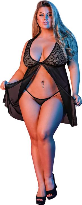 Immagine prodotto Magic Silk Fly Away Baby Doll & G-String Set (S, M)