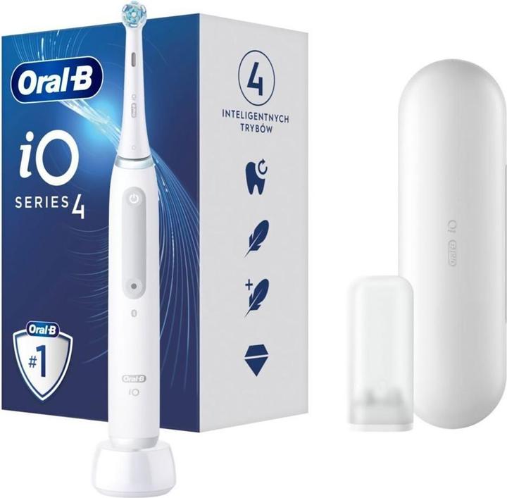Actual product image Oral-B iO Series 4 Blanc (Oscillating toothbrush)
