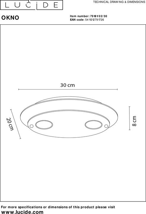 Image du produit Lucide Okno (GU10)