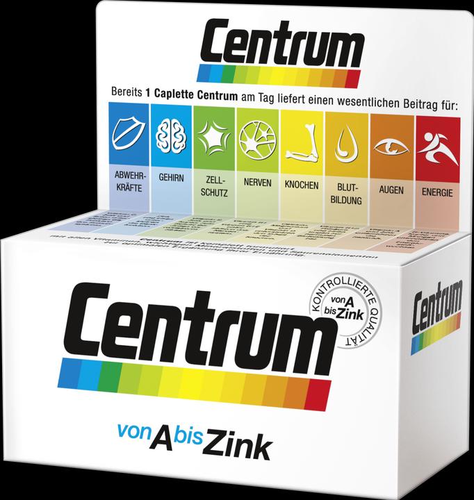 Produktbild Centrum A Zink (100 Stück, Kapseln, 175 g)