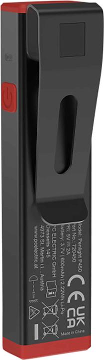 Immagine prodotto PCE PC Electric Lampada portatile a LED P450/600mAh USB-C 450 lm 720450 (450 lm)