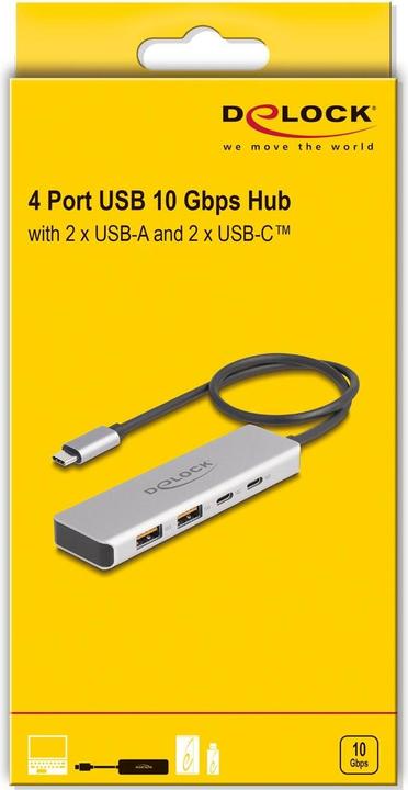Produktbild Delock Helper (USB-C, 4 Ports)