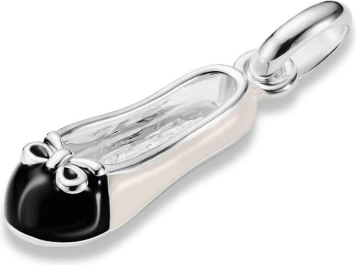 Produktbild Thomas Sabo Charm-Anhänger Ballerina Cremeweiss Connect Silber (Sterling Silber)