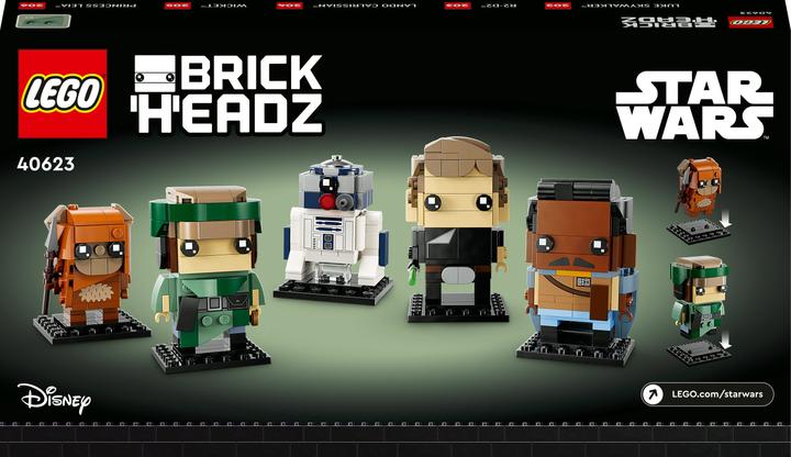 Image du produit LEGO Star Wars - Héros de la bataille d'Endor (40623, LEGO Brickheadz)