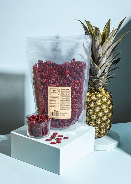 Actual product image KoRo Cranberries with no added sugar (1000g) (1000 g)