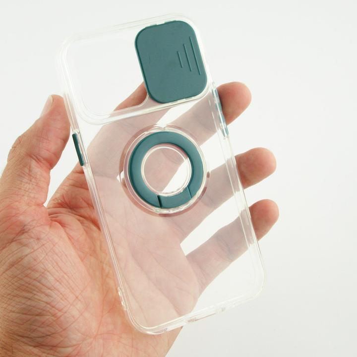 Produktbild PhoneLook Hülle mit Kamera-Slider und Ring (Apple iPhone 13 Pro)