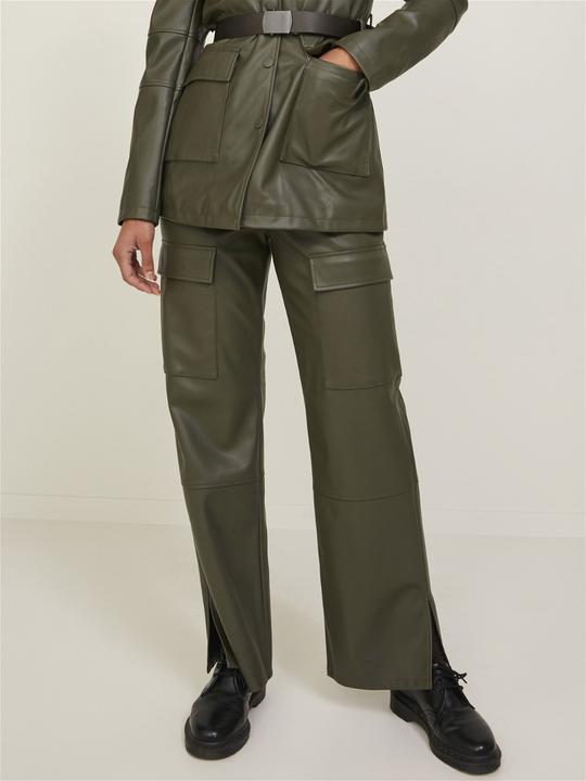 Actual product image JJXX JXKenya Faux Leather Cargo Pants (XL)