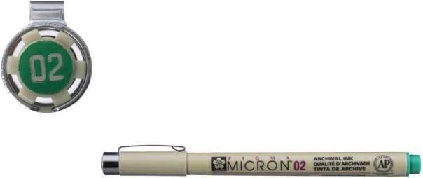 Immagine prodotto Talens SAKURA Fineliner Pigma Micron 02 grün 0,3mm (Verde, 1 x)