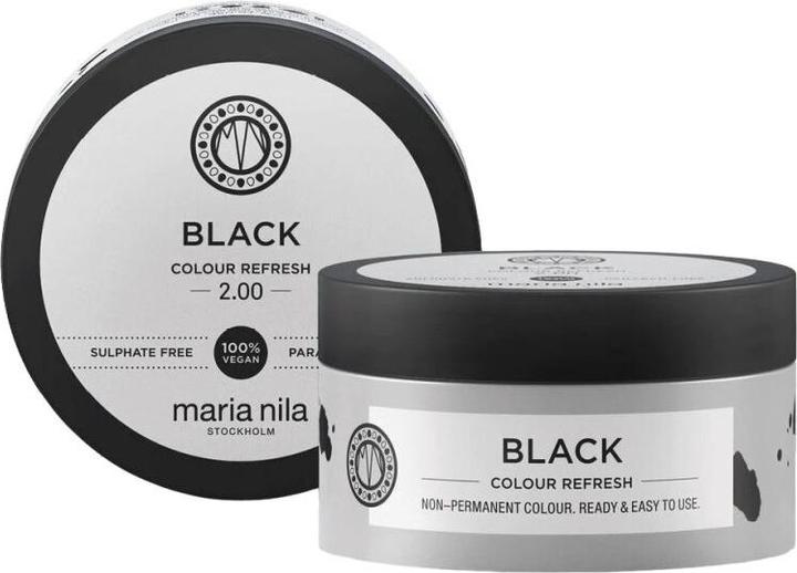 Actual product image Maria Nila Colour Refresh - Black 2.00 (100 ml)