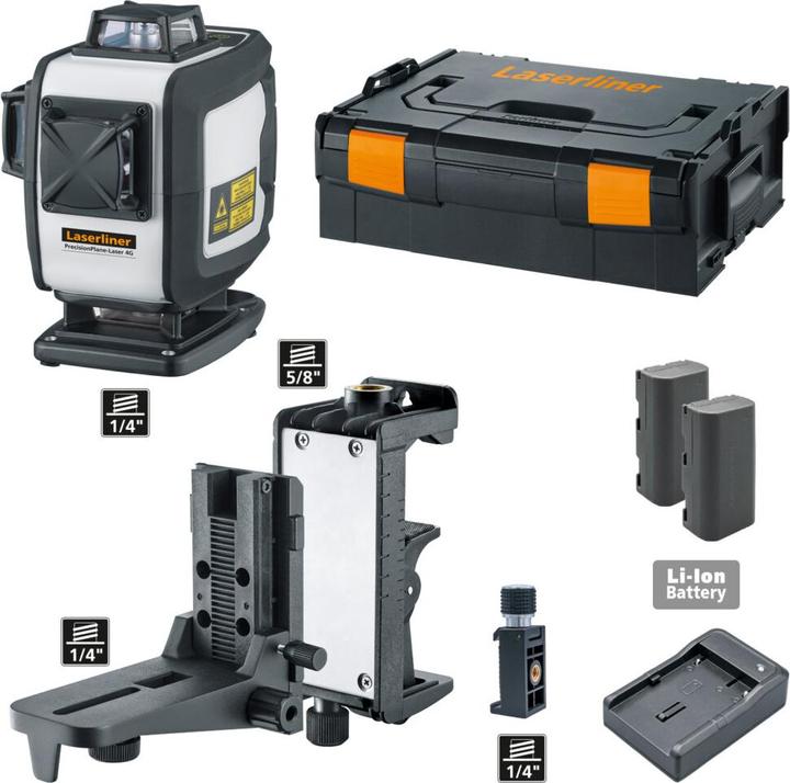 Produktbild Laserliner PrecisionPlane-Laser 4G Pro Lithium - 039.600L