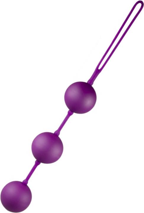 Actual product image You2Toys Velvet Balls Purple