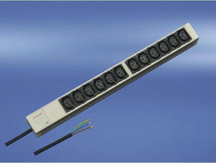 Productafbeelding Schroff Stopcontact (12 x, C13, 2 m)